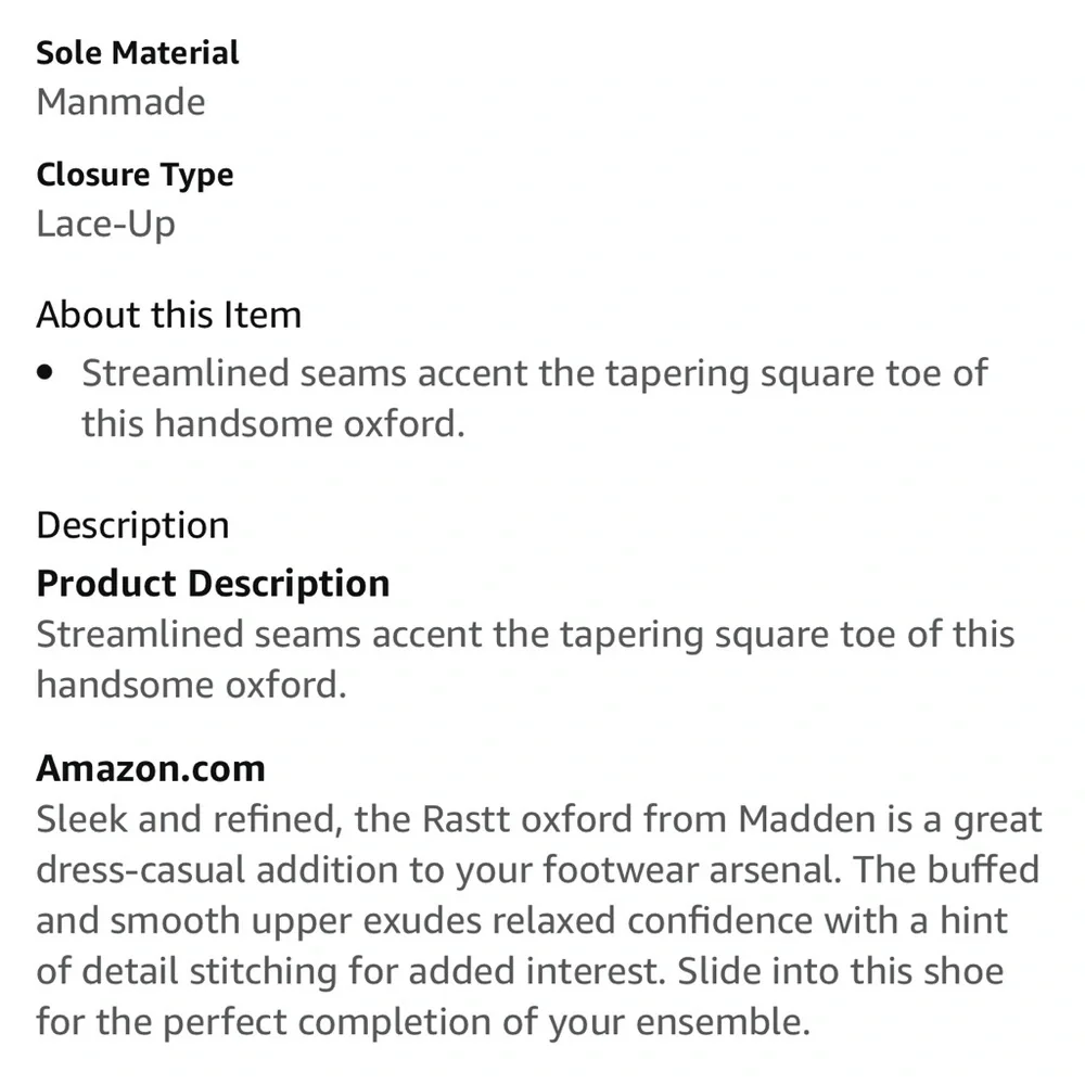 Madden “Rastt” Dress Shoes